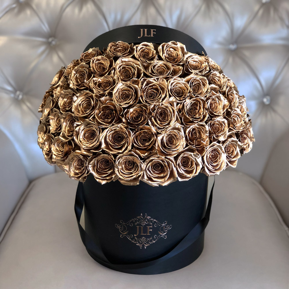 rose gold flowers