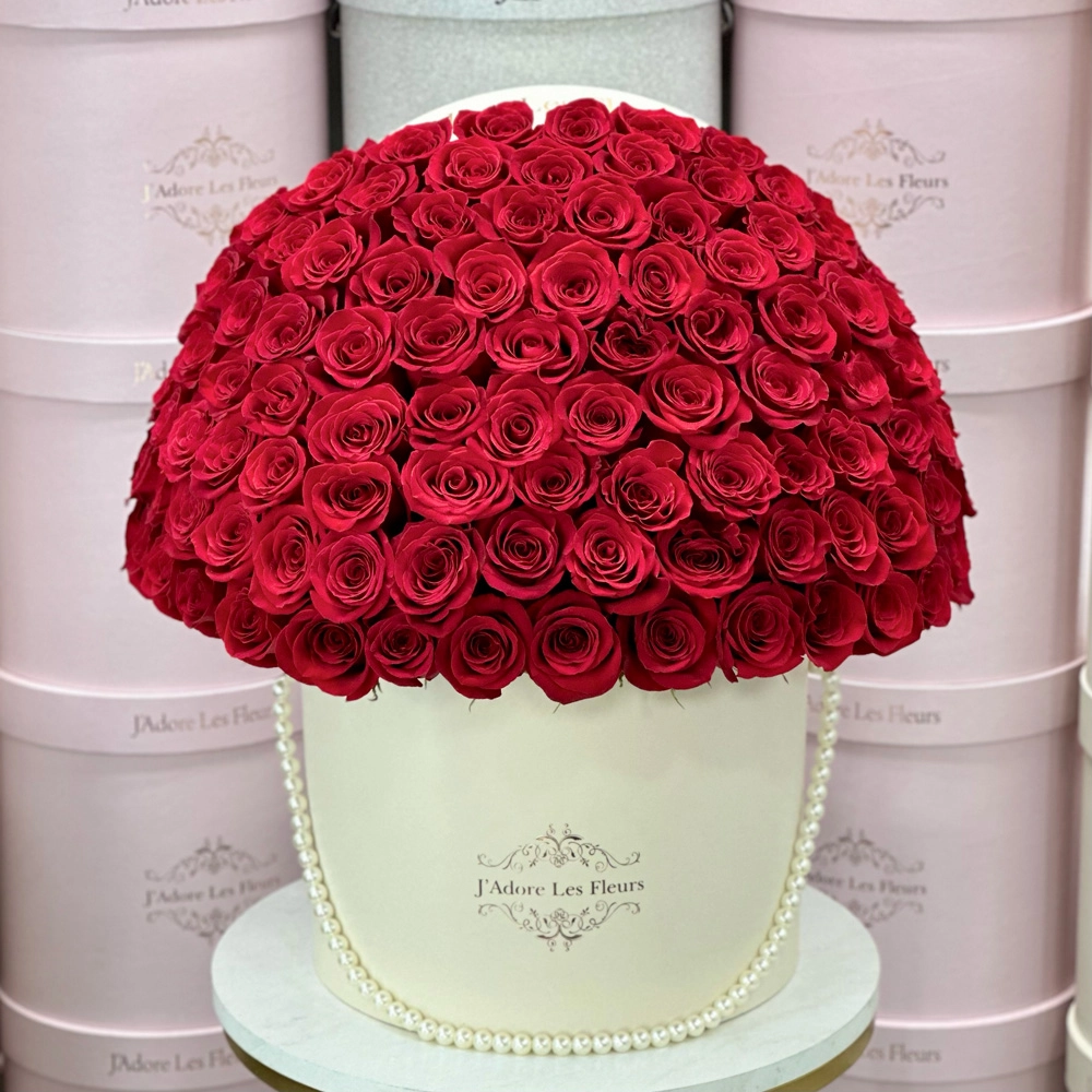 JLF Signature 100 Red Rose Box