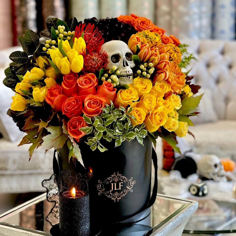 Eerie Enchantment Halloween Arrangement