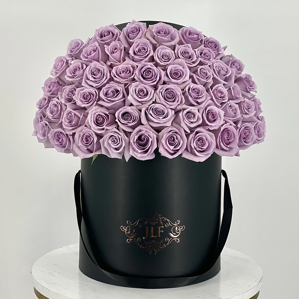 Signature Lavender Rose Box