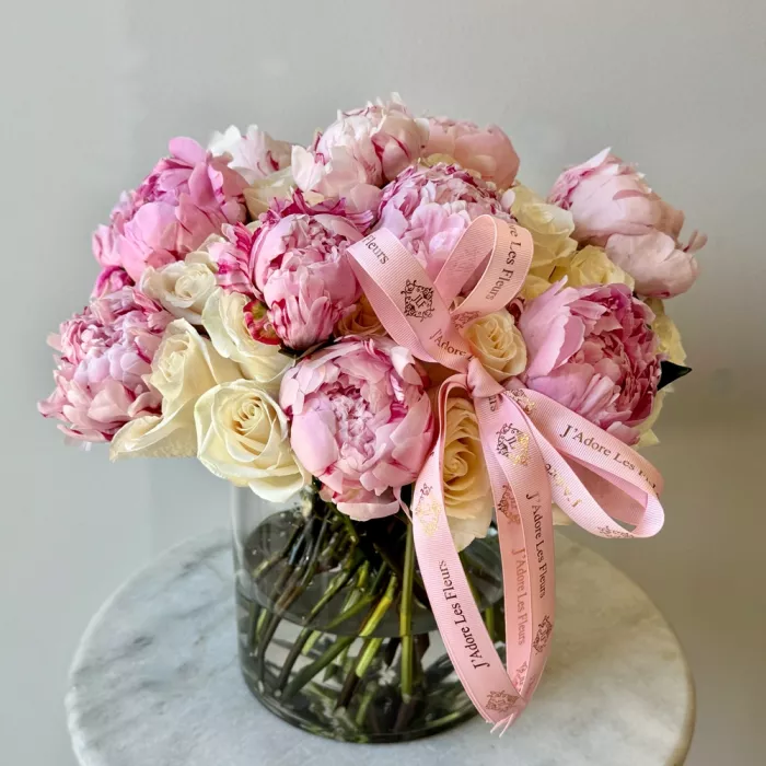 Peony and Roses